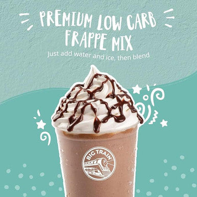 Big Train Low Carb Mocha Blended Ice Coffee Mix 1.85 lbs. Can (12/Case)