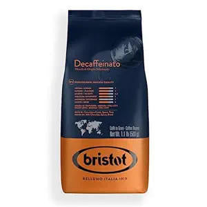 Bristot DECAFFEINATO Skilful Medium Blend Coffee Beans - 1.1 lbs (6/Case)