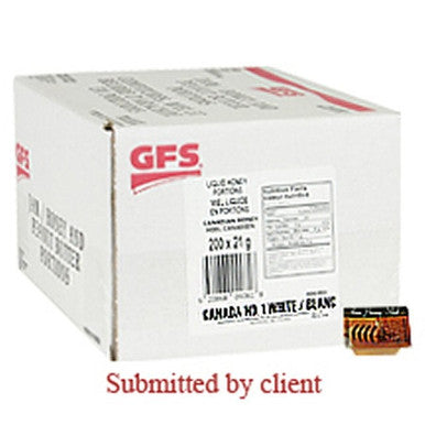 Gordon Choice GFS Pure Honey, Portion | 21G/Unit, 200 Units/Case