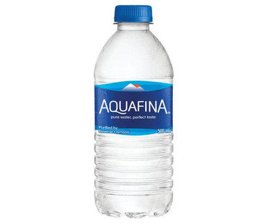 Aquafina Purified Water, 500ml/16.9oz (24 Pack) - Pure Refreshment