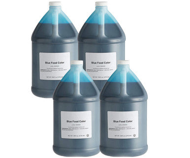 Blue Food Coloring Bulk Food Service - 3.78L/1 Gallon (4/Case)