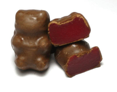 Chocolate Covered Cinnamon Bears Bulk Food Service 27 lbs/12.24 kgs