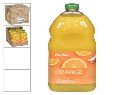 Fairlee Juices Juice Orange Blend 1.89 L/63 ounces (6/Case) - Canadian Made