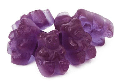 Grape Gummy Bears Bulk Food Service 20 lbs/9.07 kgs