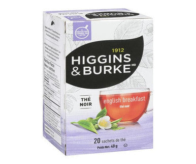 Higgins & Burke English Breakfast Tea 1.4 oz/20 CT (6/Case)