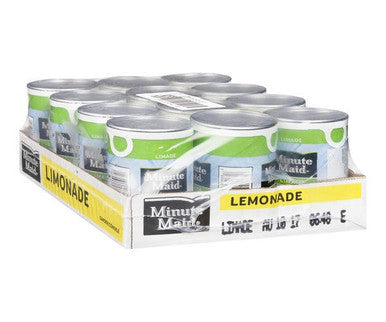 Minute Maid Drink Mix Limeade Frozen Concentrate 295 ML/9.9 ounces (12/Case)