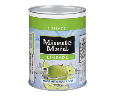 Minute Maid Drink Mix Limeade Frozen Concentrate 295 ML/9.9 ounces (12/Case)