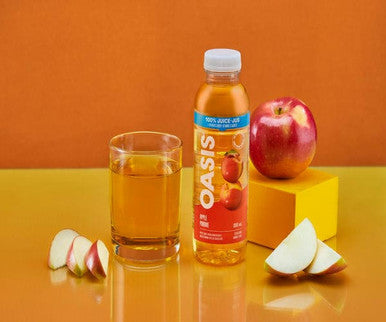 Oasis Apple Juice 300 mL/10 ounces (24/Case) - Ready to Go - Canadian Made
