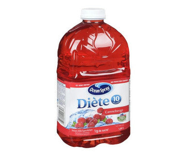 Ocean Spray Drink Cranberry Cocktail Diet 1.89 L/63 ounces (8/Case)