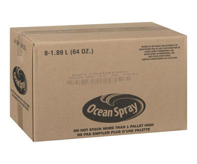 Ocean Spray Drink Cranberry Cocktail Diet 1.89 L/63 ounces (8/Case)