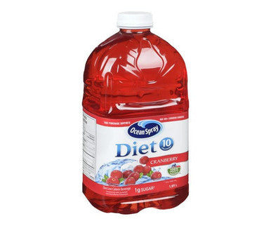 Ocean Spray Drink Cranberry Cocktail Diet 1.89 L/63 ounces (8/Case)