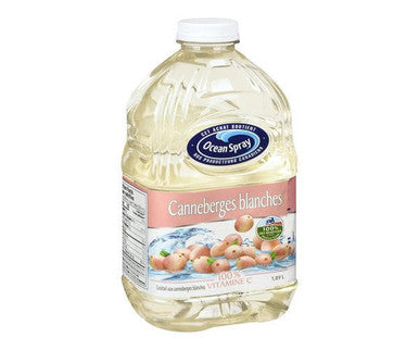 Ocean Spray White Cranberry Cocktail Drink 1.89 L/63 ounces (8/Case)