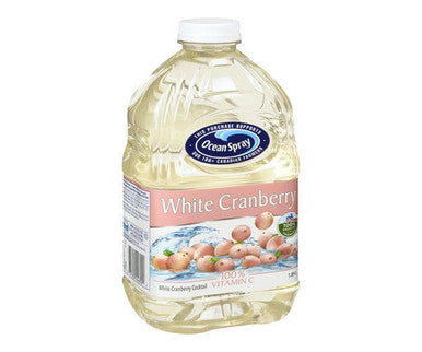 Ocean Spray White Cranberry Cocktail Drink 1.89 L/63 ounces (8/Case)