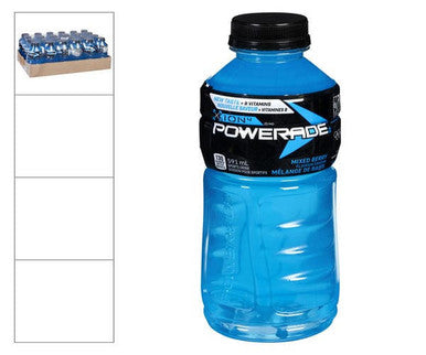 Powerade Drink Berry Mixed  591 ML/20 ounces (24/Case)