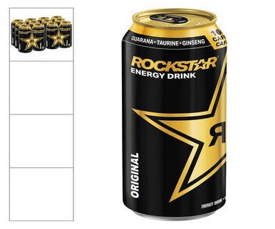 Rock Star Drink Energy Rockstar 473 ML/16 ounces (12/Case)