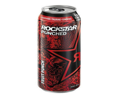 Rock Star Drink Energy Rockstar Punched 473 ML/16 ounces (12/Case)