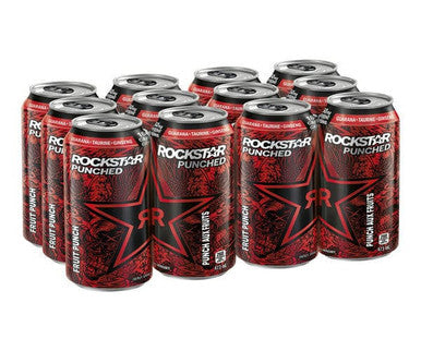 Rock Star Drink Energy Rockstar Punched 473 ML/16 ounces (12/Case)