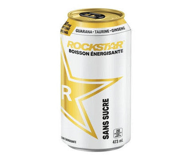 Rock Star Drink Energy Sugar-Free Rockstar 473 ML/16 ounces (12/Case)