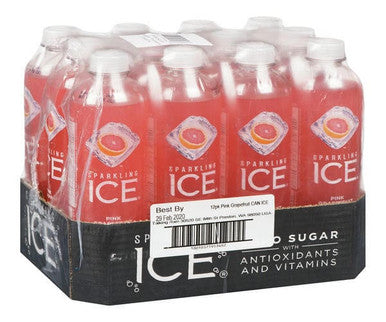 Sparkling Ice Drink Lemonade Pink Grapefruit 503 ML/17 ounces (12/Case)