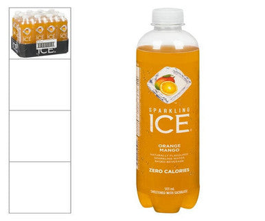 Sparkling Ice Water Sparkling Ice Orange Mango 503 ML/17 ounces (12/Case)