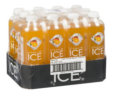 Sparkling Ice Water Sparkling Ice Orange Mango 503 ML/17 ounces (12/Case)
