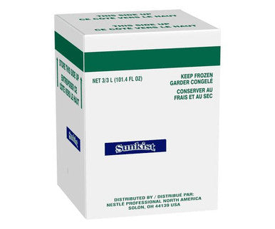 Sunkist Juice Concentrate Frozen Lemonade 15% 5+1 3 L/101 ounces (3/Case)