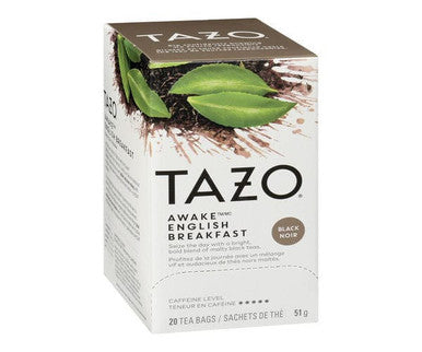 Tazo Awake English Breakfast Tea Bags 20 CT (6/Case)