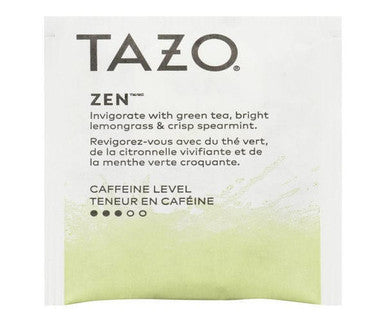 Tazo Tea Bag Green Zen 1.4 oz/20 CT (6/Case) Perfect for Mindful Moments