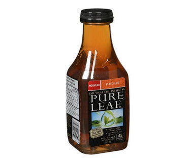 Thomas J Lipton Drink Tea Pure Leaf Peach 547 ML/18 ounces (12/Case)