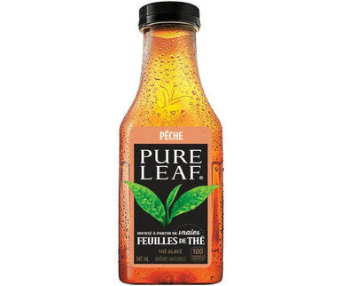Thomas J Lipton Drink Tea Pure Leaf Peach 547 ML/18 ounces (12/Case)