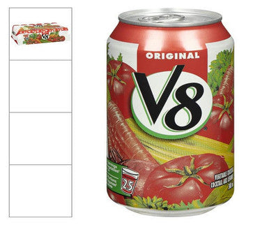 V8 Juice Vegetable 340 ML/11 ounces (24/Case)