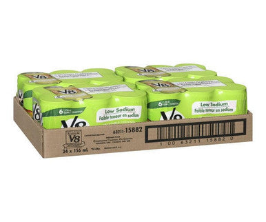 V8 Juice Vegetable Low-Sodium 156 ML/5.2 ounces (48/Case)