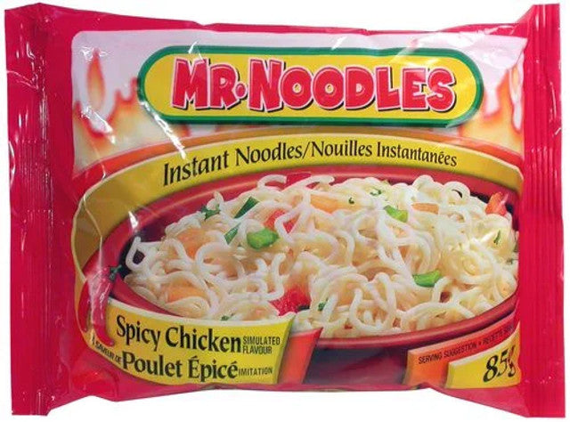 Mr Noodles Instant Noodles Beef & Chicken Variety Pack, 48 × 85 g