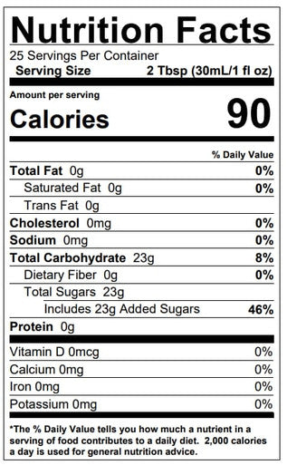 Torani Puremade Coconut Smooth Flavoring Syrup - 750 mL (12/Case)