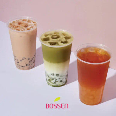 Bossen 1.99kg/4.4 lb. Brown/Black Sugar Crystal Bubble Tea Boba in Syrup | (6/Case)