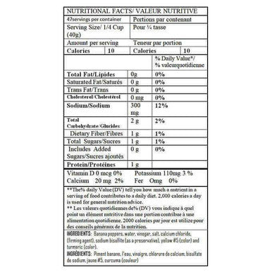Del Sol Hot Pepper Rings - 3.78 L (4/CASE) | Spicy and Tangy Pepper Delight