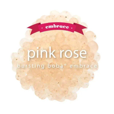 Bossen Embrace Pink Rose Bursting Boba 7.04 lb. (3.19 kg) - 4/Case | Sweet Floral