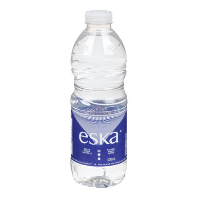 Eska Natural Spring Water, Polyethylene | 500ML/ 24 Units/Case (PALLET 60 CT)