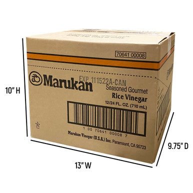 Marukan Gourmet Seasoned Rice Vinegar | 710ML/Unit, 12 Units/Case