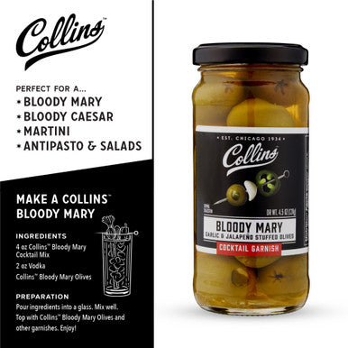 4.5 oz. Bloody Mary Cocktail Olives