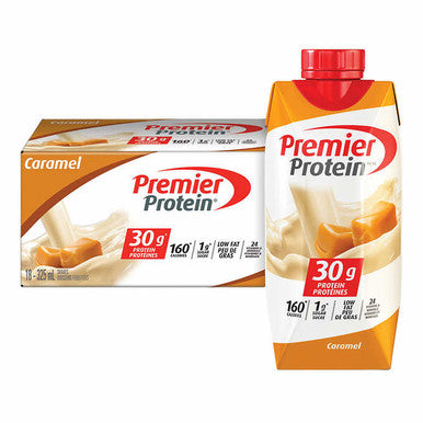 Premier Protein High-Protein Caramel Shake 325 mL, 18-count