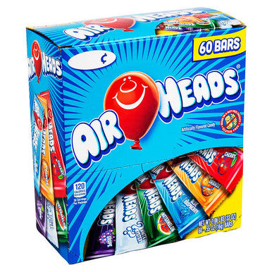 Airheads Mini Assorted, 15 g (0.5 oz), 60-pack