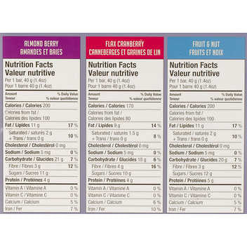 VEL Bars Variety Pack - 15 Bars, 40g (1.4 oz) Each - Diverse and Delicious Snacking Experience