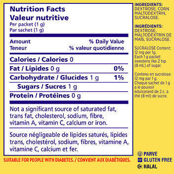 Splenda No Calorie Sweetener Packets - 1000-Count - Sweeten Without the Calories