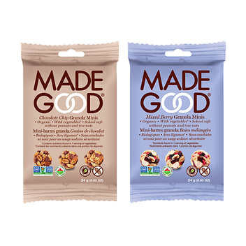MadeGood Granola Minis - 20 Packs, 24g Each - Wholesome Snacking Delight