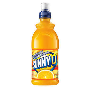 Sunny D Tangy Original - 12-Pack, 500 mL Each - Zesty Citrus Refreshment
