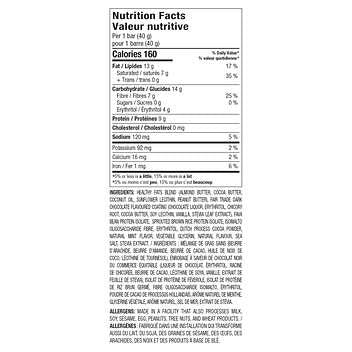 No Sugar Keto Bar Chocolate Mint Bars 2-Pack - Indulge in Refreshing Keto Flavors
