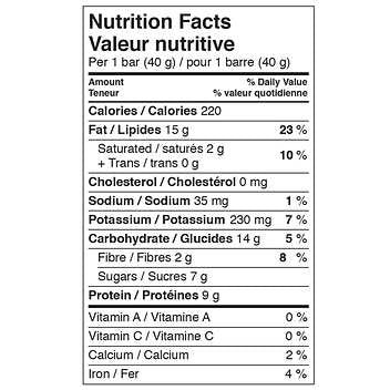 Taste of Nature Organic Peanut Snack Bar - Wholesome Peanut Goodness in Every Bite