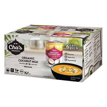 Premium Organic Coconut Milk - 6 Cans - Elevate Your Culinary Creations