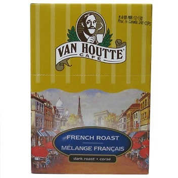 Van Houtte French Dark Roast Coffee K-Cup Pods - 96 Pods - Bold and Intense Coffee Experience